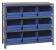 33Z249 - Bin Shelving, Solid, 36X18, 9 Bins, Blue Подробнее...