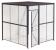 35W448 - Woven Wire Partition, 4 Sided, hinged door Подробнее...