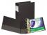 35X773 - Binder, Antimicrobial, D-Ring, 4 In, Black Подробнее...