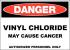 36D397 - Danger Sign, 10x14 In, R and BK/WHT, ENG Подробнее...