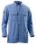 36H287 - FR Utility Shirt, Medium Blue, S, Button Подробнее...