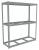 36K230 - Boltless Shelving Starter, 72x24, 3 Shelf Подробнее...
