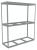36K242 - Boltless Shelving Starter, 72x24, 3 Shelf Подробнее...