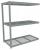 36K343 - Boltless Shelving Add-On, 72x36, 3 Shelf Подробнее...