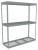 36K352 - Boltless Shelving Starter, 72x24, 3 Shelf Подробнее...