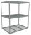 36K356 - Boltless Shelving Starter, 72x48, 3 Shelf Подробнее...