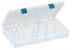 36N210 - Compartment Box, 14x9-1/8x2, Clear Подробнее...