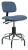 36P928 - Uph Chair w/Tilt, 19 to 24 In, MedBlue Fab Подробнее...