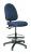 36R198 - Uph Chair w/Tilt, 20 to 27.5 In, Navy Fab Подробнее...