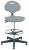 36R258 - CR Poly Chair w/Tilt, 19.5-26.5 in, Gray Подробнее...
