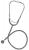 38F705 - Dual Head Stethoscope, Newborn, Gray Подробнее...
