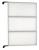 38P190 - Swing Pegboard, Poly, 48x72 In., White Подробнее...