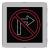 38V925 - LED Sign, No Right Turn, Symbol, 36 x 36 in Подробнее...