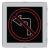 38V927 - LED Sign, No Left Turn, Symbol, 30 x 30 in Подробнее...