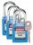 39N162 - Lockout Padlock, KA, Blue, 1/4 In., PK3 Подробнее...