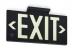 3AFU1 - Exit Sign, 8-3/4 x 15-3/8In, WHT/BK, Exit Подробнее...