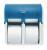 3APV6 - Bathroom Tissue Dispenser, Splash Blue Подробнее...
