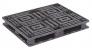 3AZH4 - Plastic Pallet, Stackable, H5.8In, Black Подробнее...