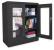 3CTA2 - Radius Storage Cabinet, 3 Shelf, 18In, Blk Подробнее...