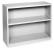 3CTD5 - Bookcase, Steel, 2 Shelf, Dove Gray Подробнее...