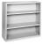 3CTF7 - Bookcase, Steel, 3 Shelf, Dove Gray, 42Hx46W Подробнее...
