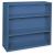 3CTF9 - Bookcase, Steel, 3 Shelf, Blue, 42Hx46W In Подробнее...
