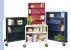 3CTN9 - Bookcase Drawer Cabinet, 5 Shelf, Lt Gry Подробнее...