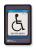 3CWR3 - Handicap Access Switch, Black Bezel Подробнее...