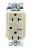 3D204 - Receptacle, Surge Suppressor, 20A, 125V, IV Подробнее...