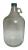 3DAA6 - Round Glass Jug, 1 Gal, Clear, With Cap Подробнее...