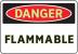 3GAX7 - Danger Sign, 7 x 10In, R and BK/WHT, FLMB Подробнее...