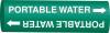 3GUE9 - Pipe Mrkr, Non-Potable Water, 1-1/2to2-3/8 Подробнее...