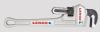 3KGY5 - Straight Pipe Wrench, Aluminum, 12 in. L Подробнее...