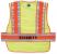 3NFX9 - Safety Vest, Polyester, Lime, M/L Подробнее...