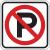 6AHL6 - Parking Sign, 24 x 24In, R/WHT, SYM, R8-3A Подробнее...