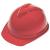 3RRU9 - Hard Hat, FrtBrim, Slotted, 6Rtcht, Red Подробнее...