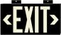 3RY58 - Exit Sign, 8 x 15In, WHT/BK, Exit, ENG, SURF Подробнее...