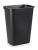 3U635 - Wastebasket, Large, Black, 10.3 gal. Подробнее...