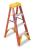 3W421 - Stepladder, Fiberglass, 4 ft. H, 300 lb Cap Подробнее...