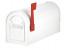 3YNZ2 - Heavy Duty Mailbox, White, 9.5x7.5x20.5 In Подробнее...