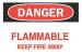 3ZG37 - Danger Sign, 10 x 14In, R and BK/WHT, ENG Подробнее...