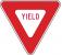 3ZTE9 - Traffic Sign, 24 x 24In, R/WHT, Yield, R1-2 Подробнее...