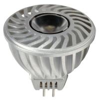 40D451 LED Light Bulb, MR16, 2-Pin, 12V, 3000K, 35D