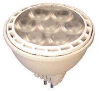 40D455 LED Light Bulb, MR16, 2-Pin, 12V, 3000K, 24D