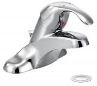 40D671 Lavatory Faucet, Cast Metal, 3/4 In