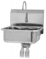 40D692 Hands Free Sink, SS, Wall Mount