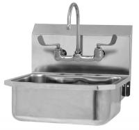 40D693 Hand Wash Sink, SS, Wall Mount