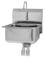 40D709 Hands Free Sink, SS, Wall Mount