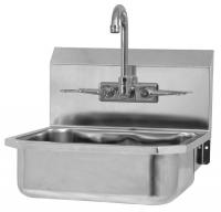 40D717 Hand Wash Sink, SS, Wall Mount