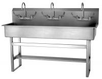 40D732 Three Person Wash Station, SS